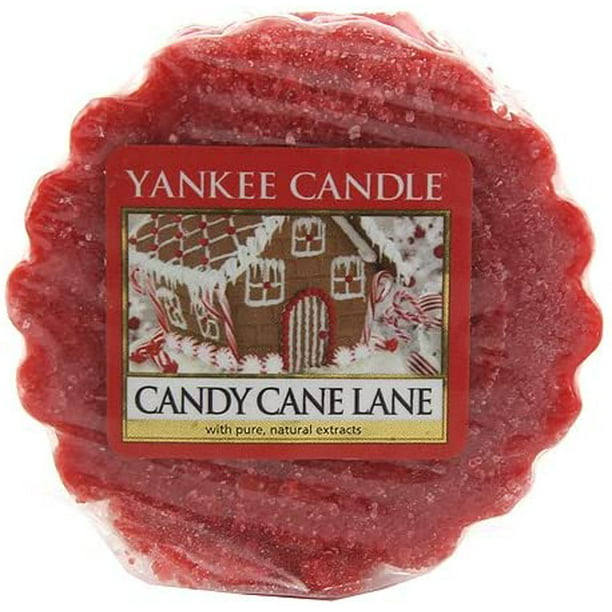 Yankee Candle Melt Warmer with 3 melts inc candy cane lane xmas gift set